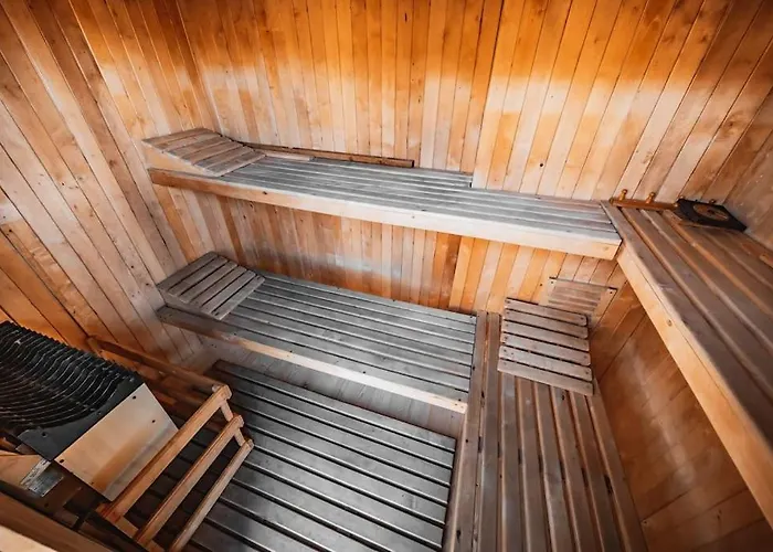 Apartman Cozytiny House At With Sauna *