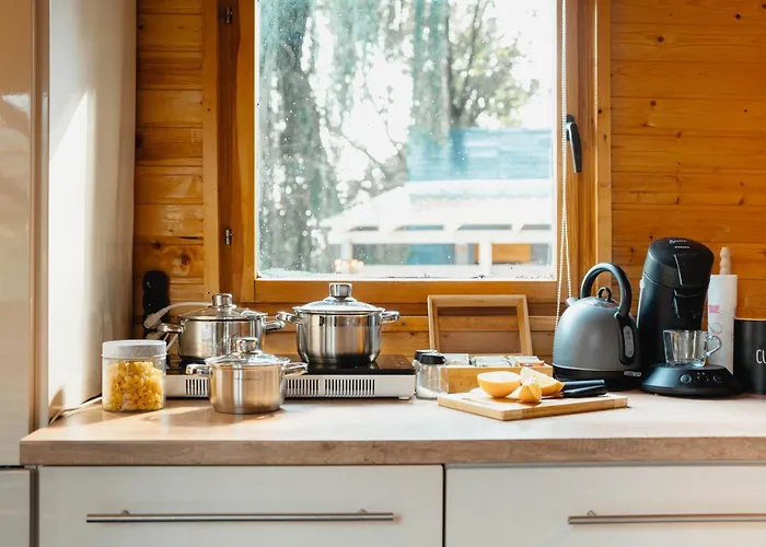Apartman Cozytiny House At With Sauna